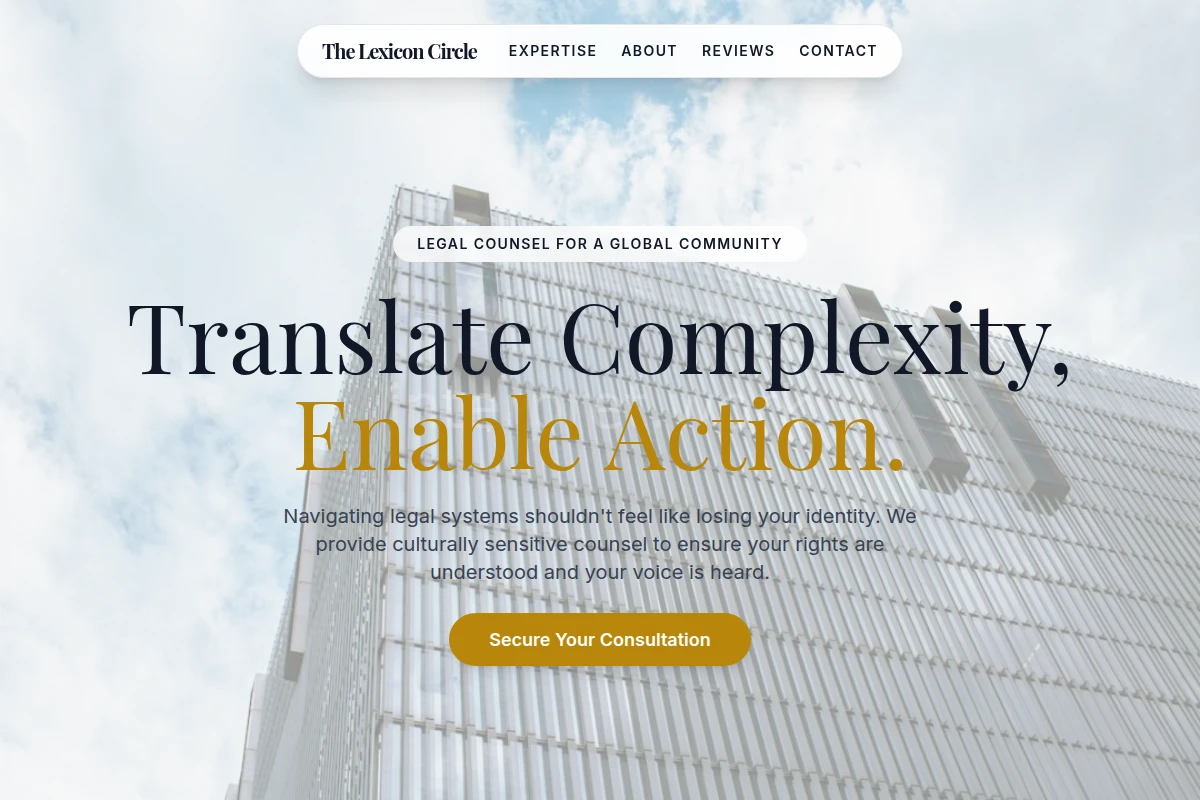 Cultural Legal Counsel